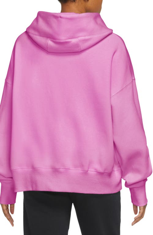 Nike Sportswear Phoenix Fleece Pullover Hoodie In Pink