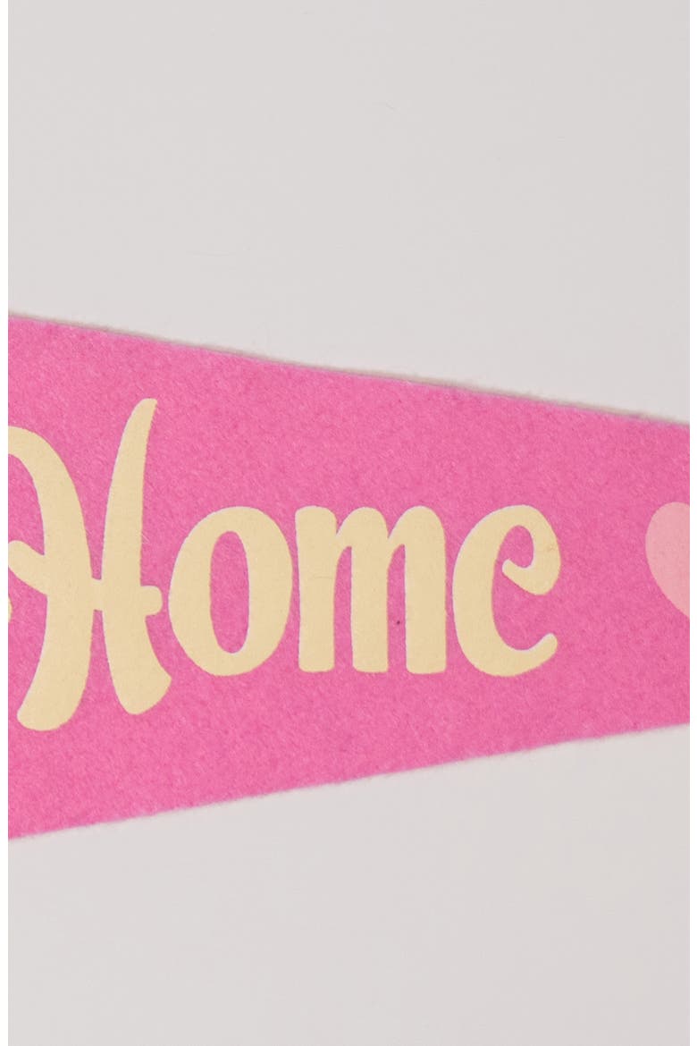 x Disney Home Sweet Home Felt Pennant Flag (Nordstrom Exclusive), Alternate, color, PINK