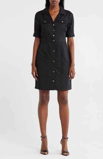 Nanette Lepore Short Sleeve Shirtdress