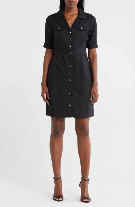 Nanette Lepore Short Sleeve Shirtdress