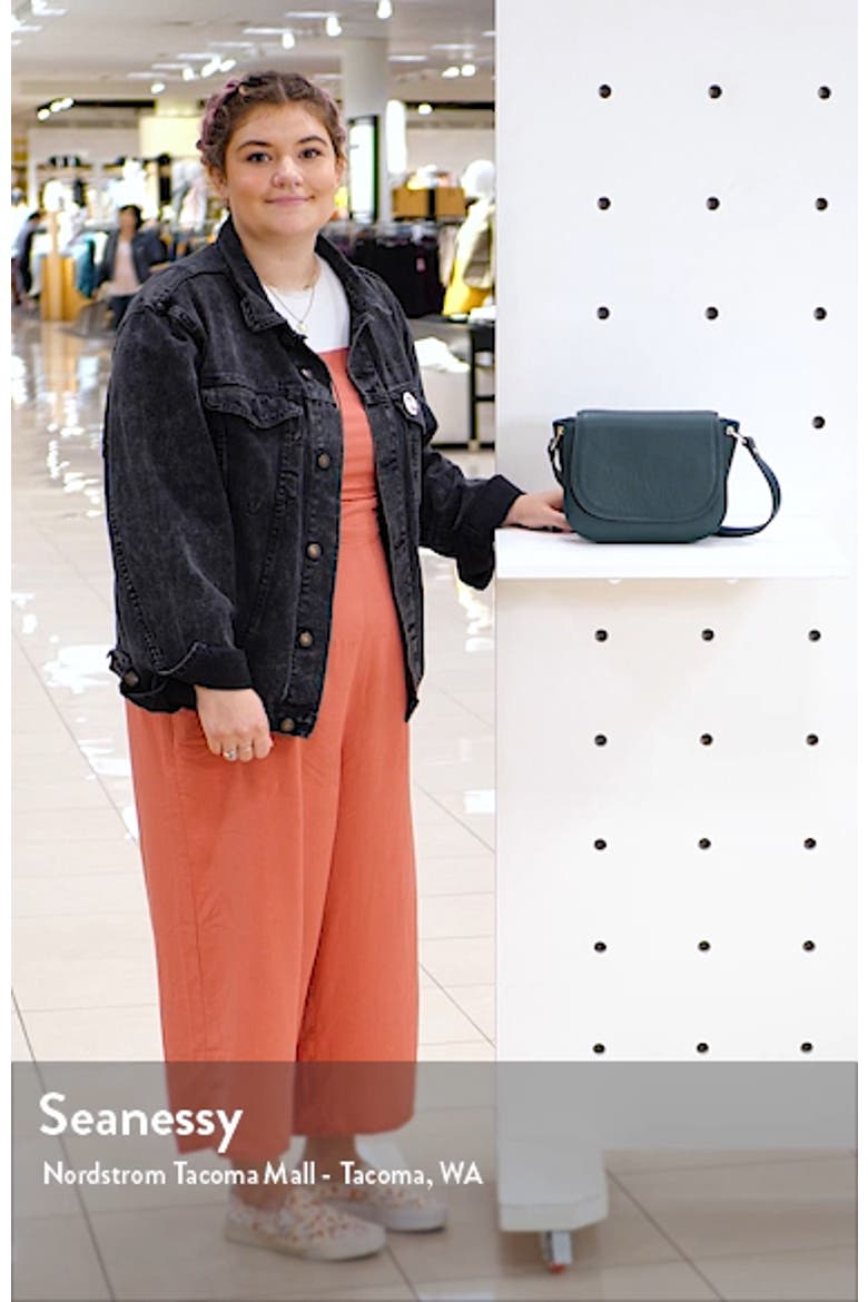 Pebbled Leather Shoulder Bag video