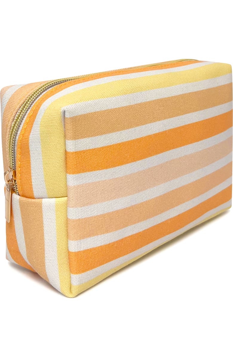 Youzey Valencia Cosmetic Bag, Alternate, color, Orange/Yellow