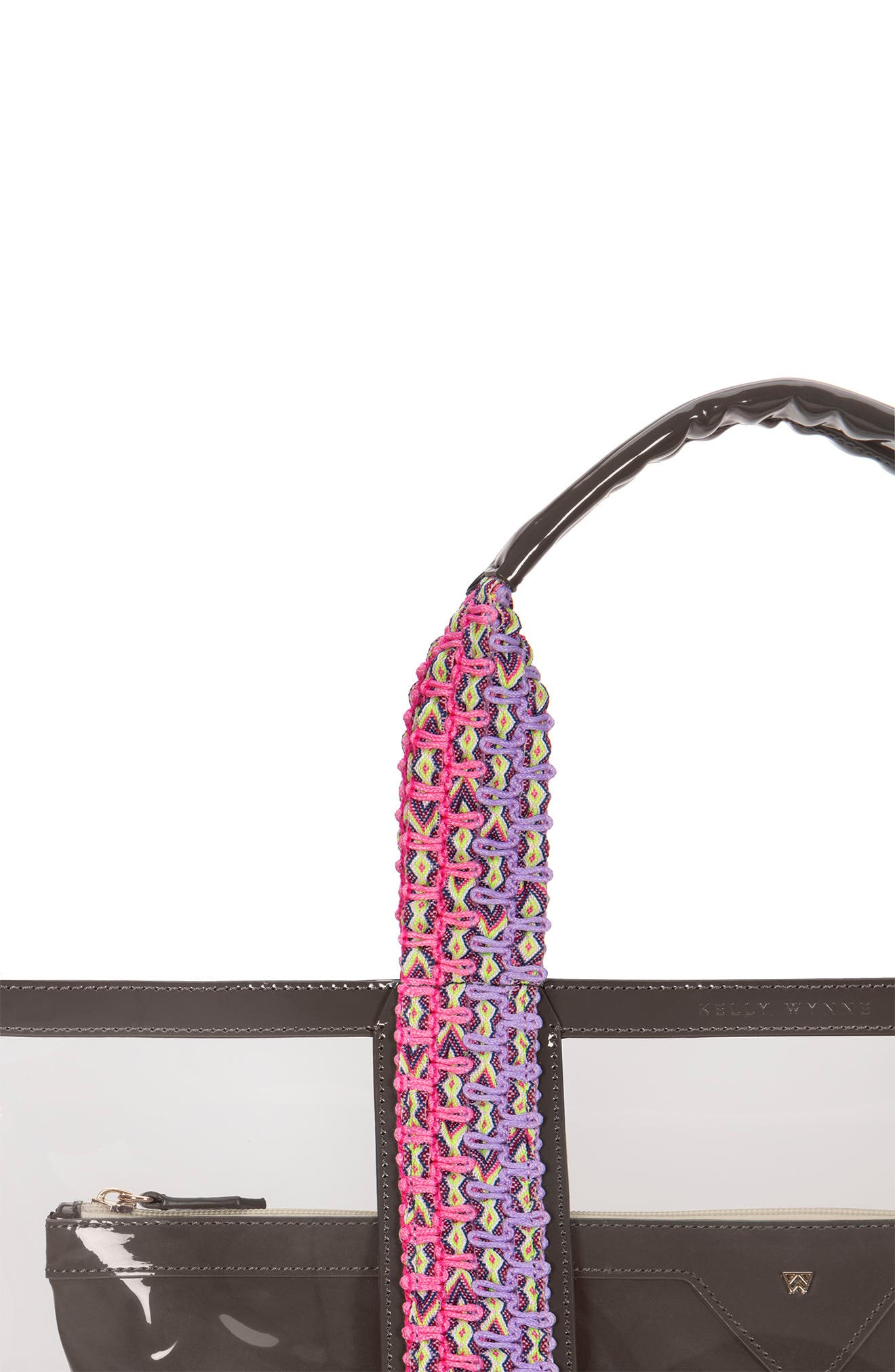 Kelly Wynne Bring on the Beach Clear Tote, Alternate, color, 