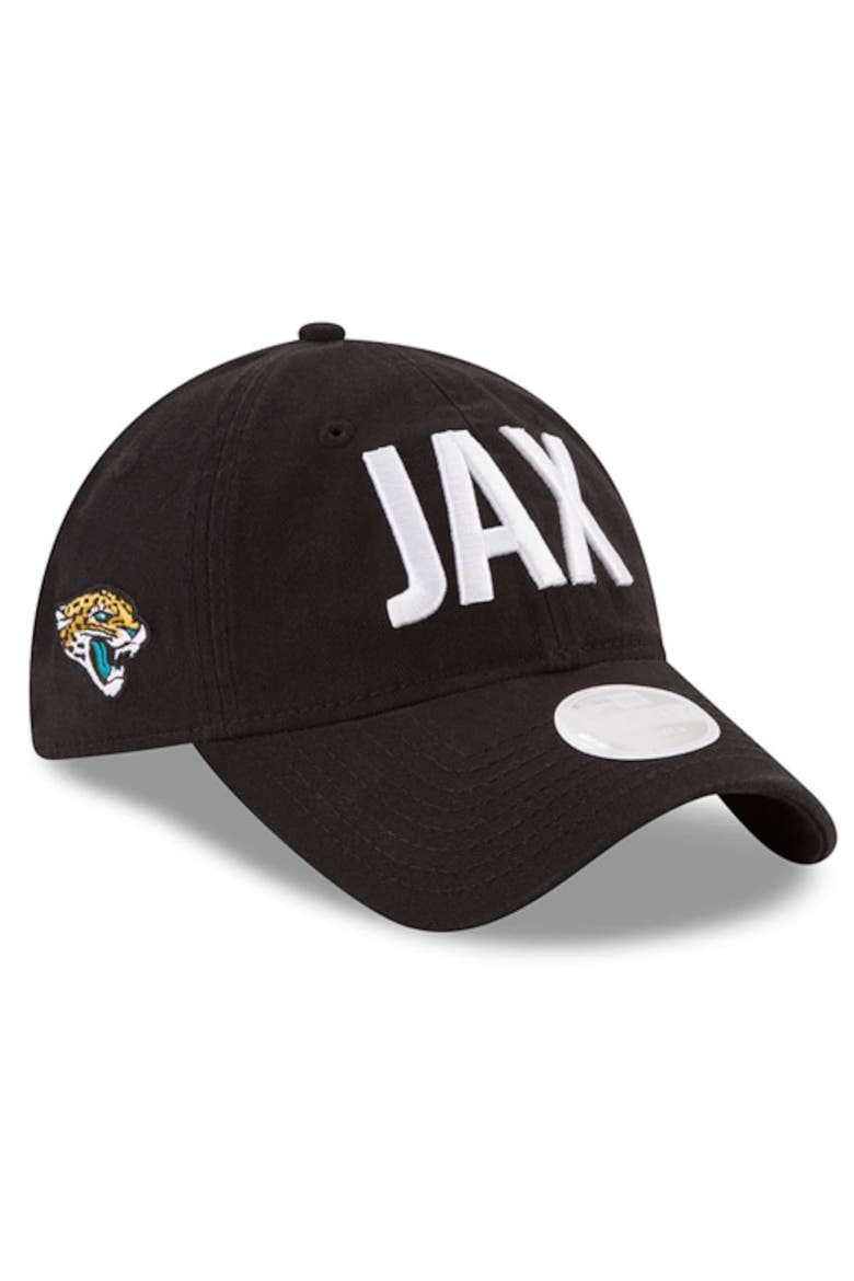 Women's New Era Black Jacksonville Jaguars Hometown 9TWENTY Adjustable Hat, Alternate, color, Black