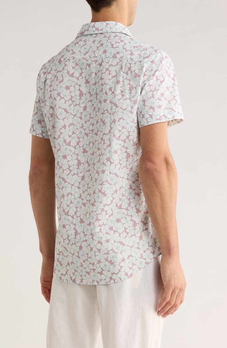 Rodd & Gunn Kettle Park Sports Fit Cotton Button-Up Shirt, Alternate, color, Pink Salmon