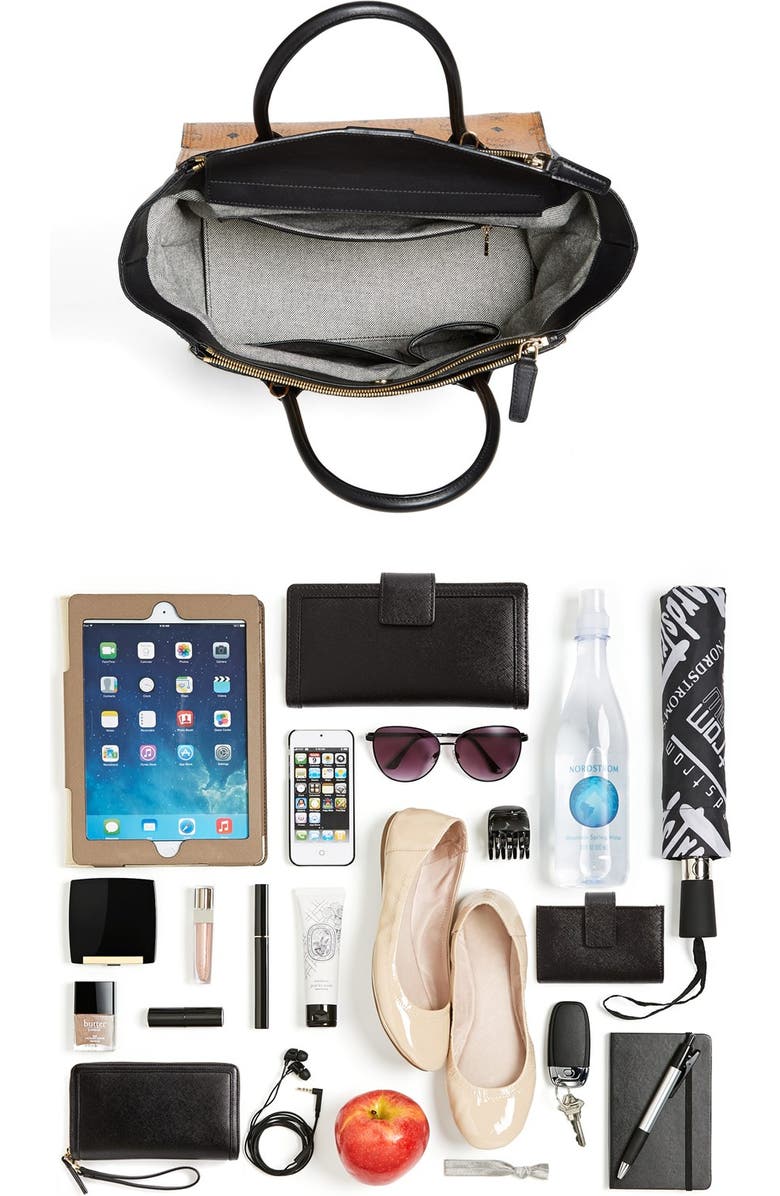 MCM 'Medium Kathy Visetos' Tote, Alternate, color,