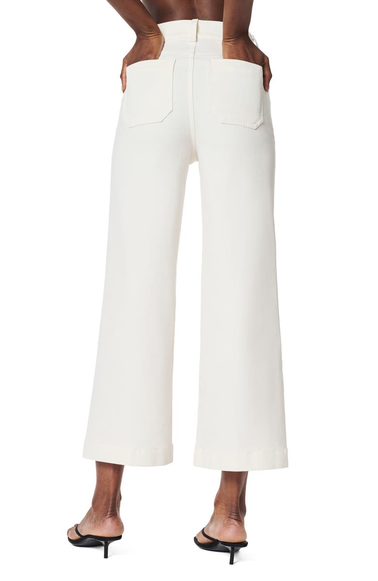 SPANX<sup>®</sup> Pull-On High Waist Crop Wide Leg Jeans, Alternate, color, 