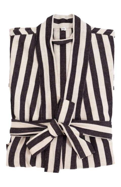 Turkish Zebra Bath Robe