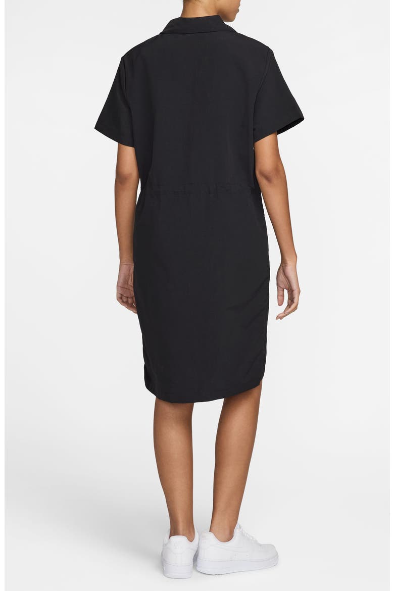 Sportswear Everything Nylon Dress, Alternate, color, BLACK/ WHITE
