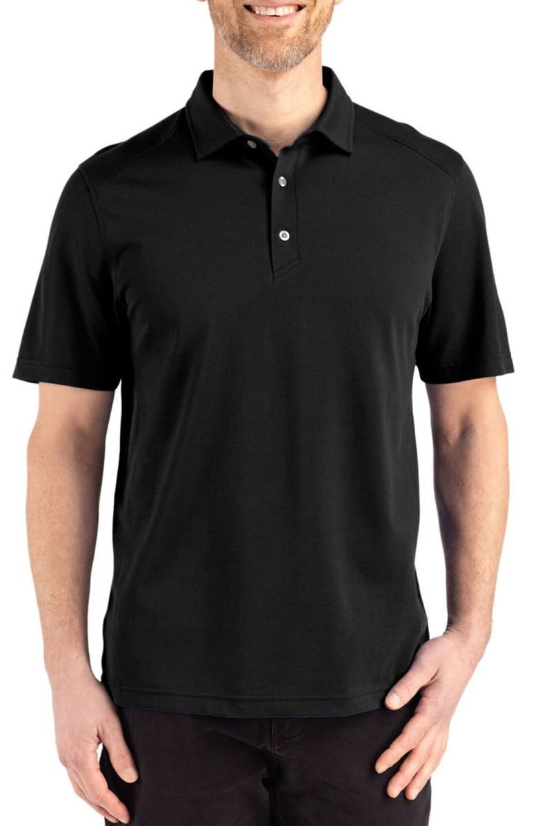 Cutter & Buck Advantage Refresh Epic Confidence Performance Polo, Main, color, Black