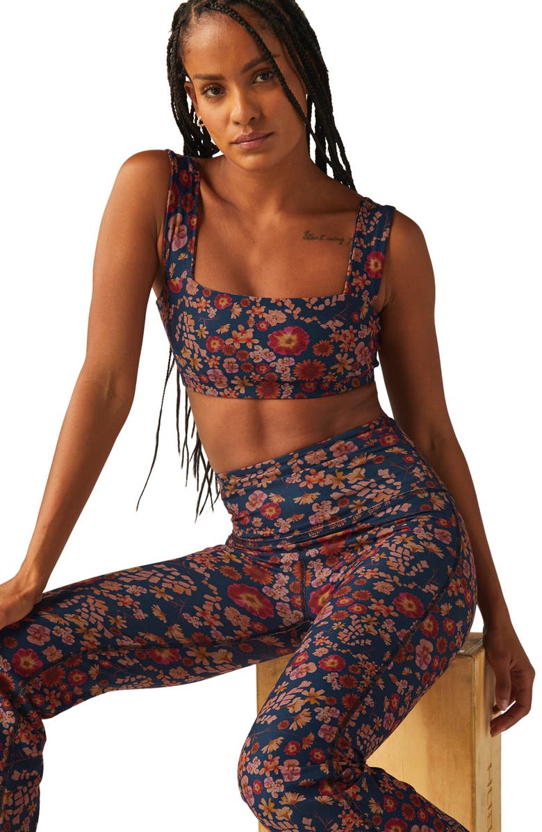 Beyond Yoga Softmark Squared Neck Sports Bra, Alternate, color, 