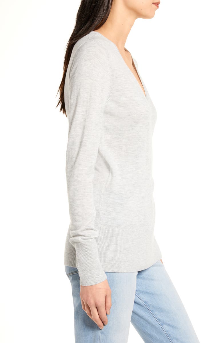 Chelsea28 Wrap Sweater, Alternate, color,