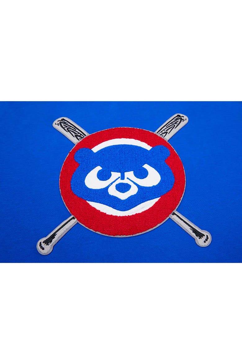 Women's Pro Standard Royal Chicago Cubs Mash Up Pullover Sweatshirt, Alternate, color, Royal