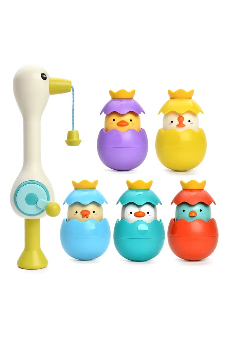 Splash Magnetic Fishing Bath Game with Surprise Eggs, Main, color, Multicolor