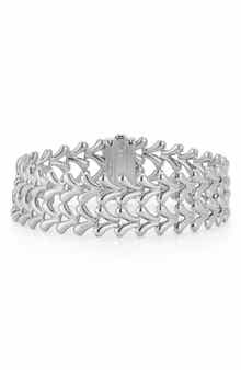 Double Row Weave Bracelet