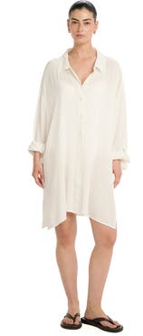 Beach Life by Gottex Resort Shirt Dress Cover-Up