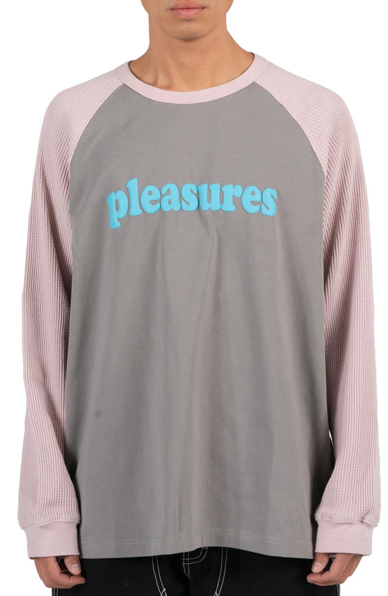 PLEASURES Intercourse Colorblock Cotton Graphic T-Shirt, Main, color,