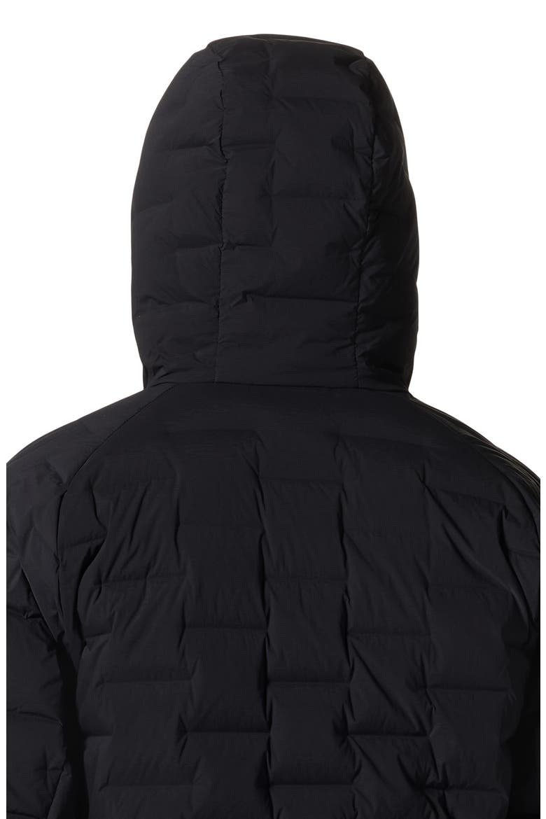 Stretchdown™ 700 Fill Power Down Hooded Jacket, Alternate, color, BLACK