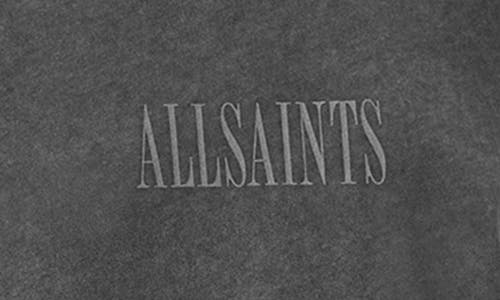 Allsaints Wings Oversize Cotton Graphic T-shirt In Brown