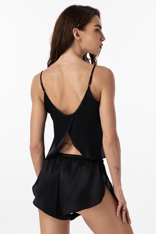 Shop Silksilky Adjustable Spaghetti Strap Pure Silk Camisole Set