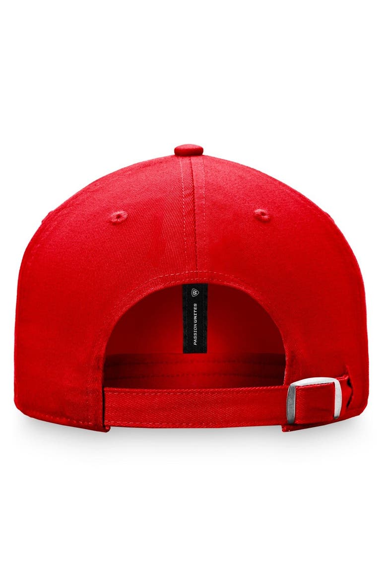 Men's Top of the World Red Cincinnati Bearcats Slice Adjustable Hat, Alternate, color, Red