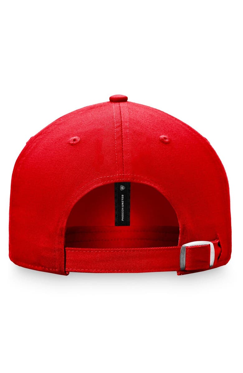 TOP OF THE WORLD Men's Top of the World Red Cincinnati Bearcats Slice Adjustable Hat, Alternate, color, Red