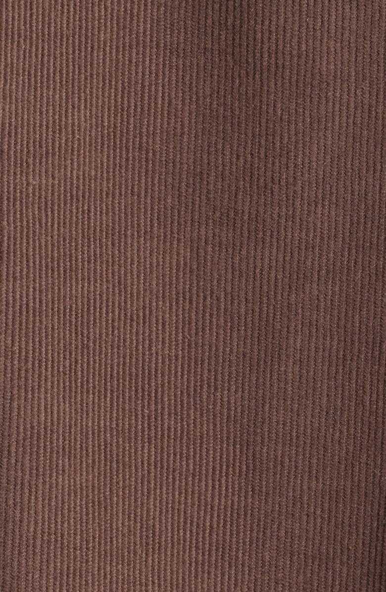 Corridor Cotton Corduroy Button-Up Shirt, Alternate, color, Brown