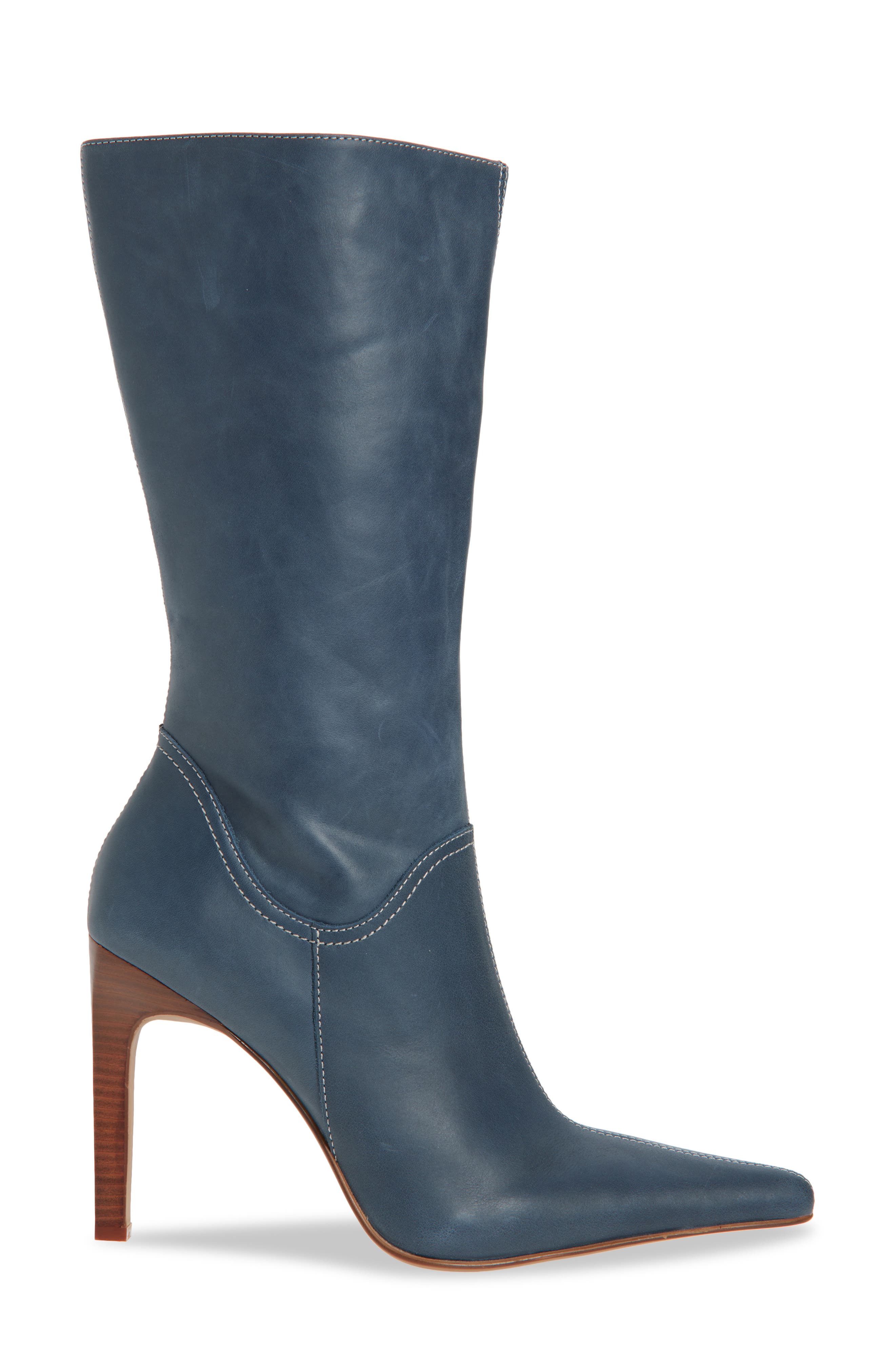 Jeffrey Campbell Dotty Boot, Alternate, color, Dusty Blue