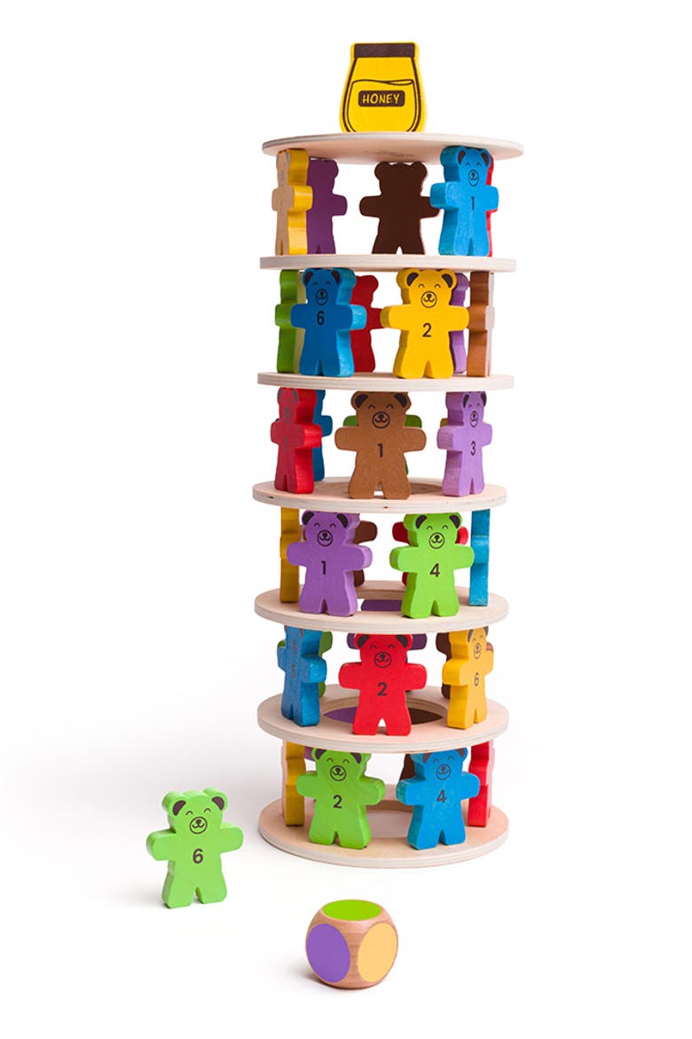 Tumbling Teddies, Alternate, color, Multicoloured