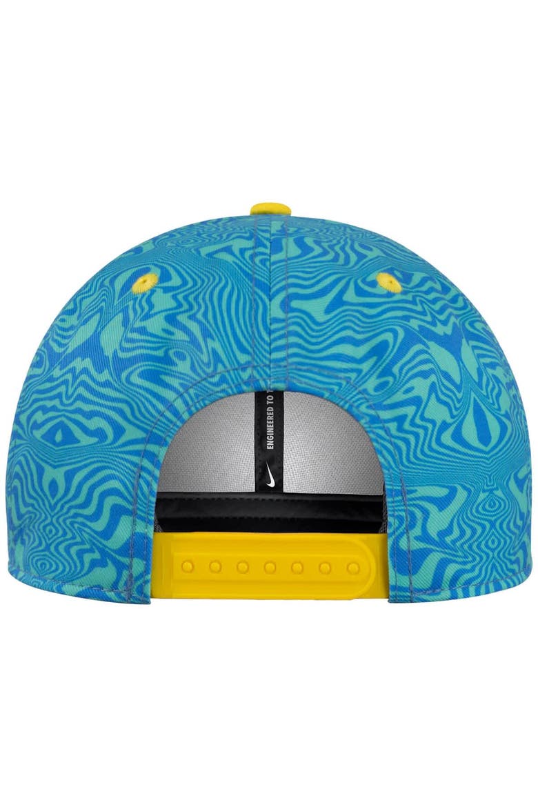 Men's Nike Blue Brazil National Team Rise Adjustable Hat, Alternate, color, Blue
