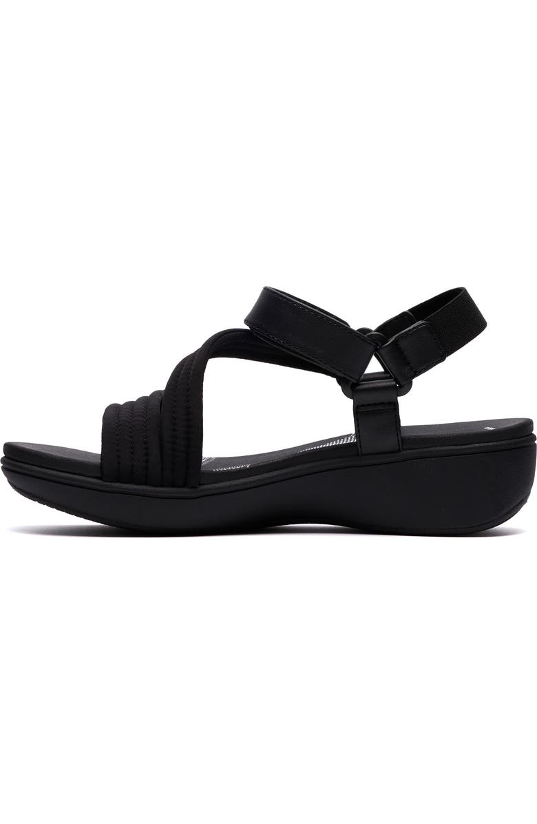 Clarks<sup>®</sup> Breeze Rae Sun Sandal, Alternate, color, Black
