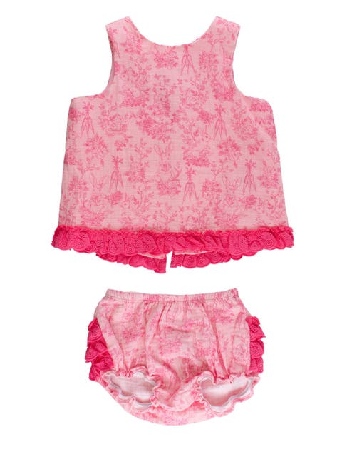 Cotton Gauze Swing Top and Bloomer Set (Baby)