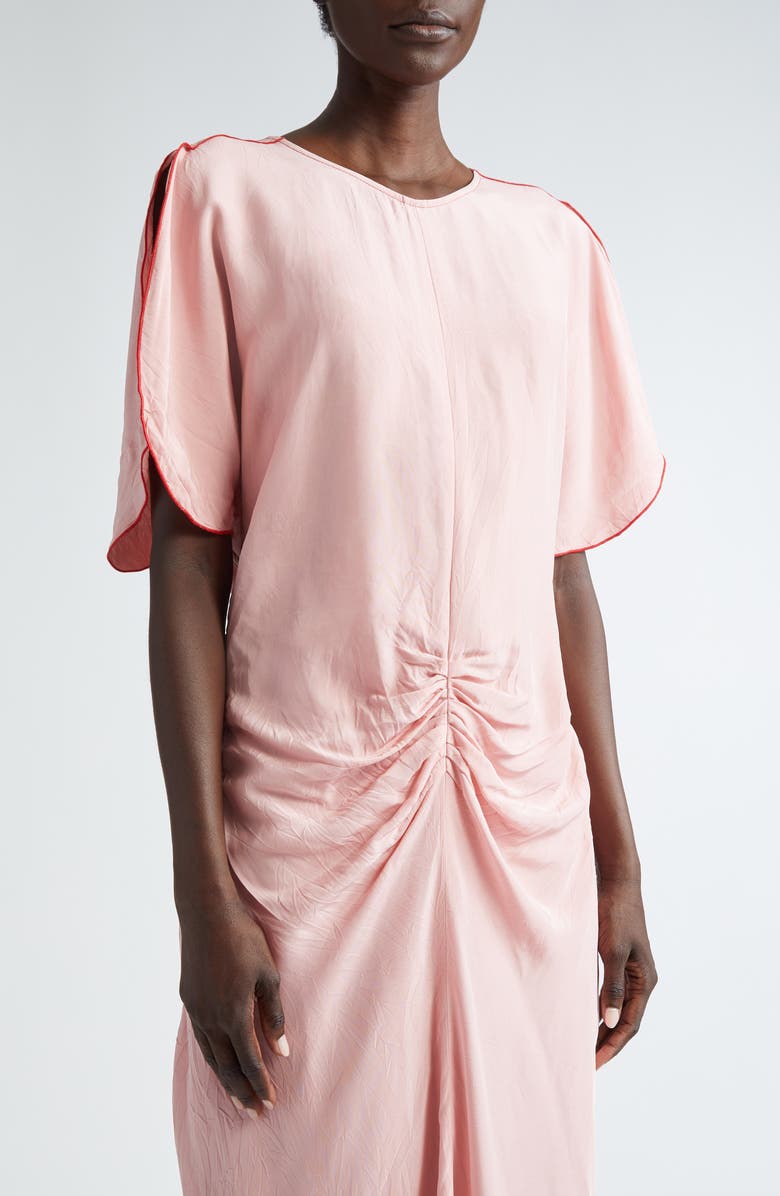 Victoria Beckham Tulip Sleeve Gathered Waist Dress, Alternate, color,