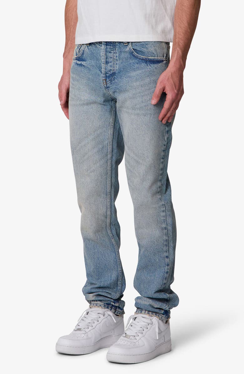 mnml Slim Fit Jeans, Alternate, color, Western Blue
