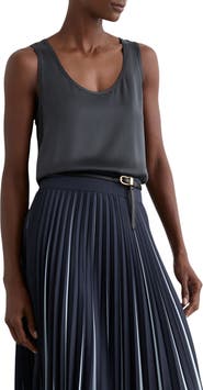 Reiss Ruby Scoop Neck Tank