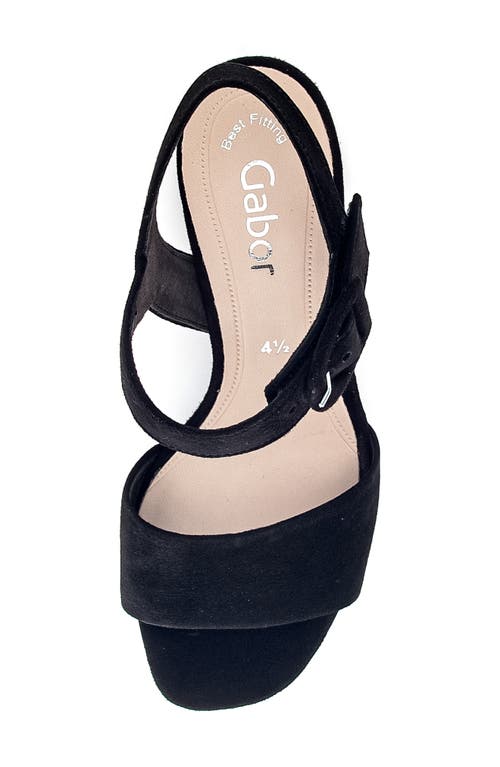 GABOR GABOR BLOCK HEEL SANDAL 