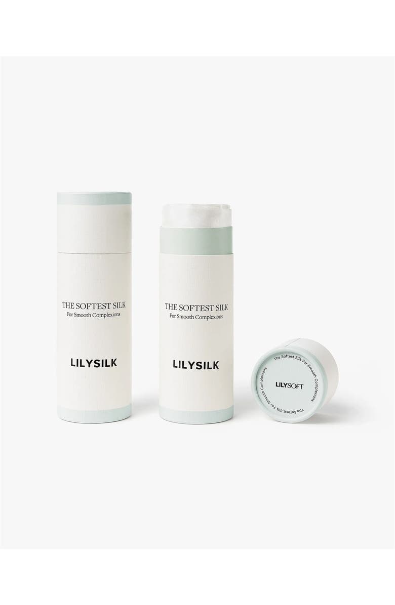 Lilysilk LILYSOFT Ultra Soft Non-Colorants Silk Pillowcase, Alternate, color, White