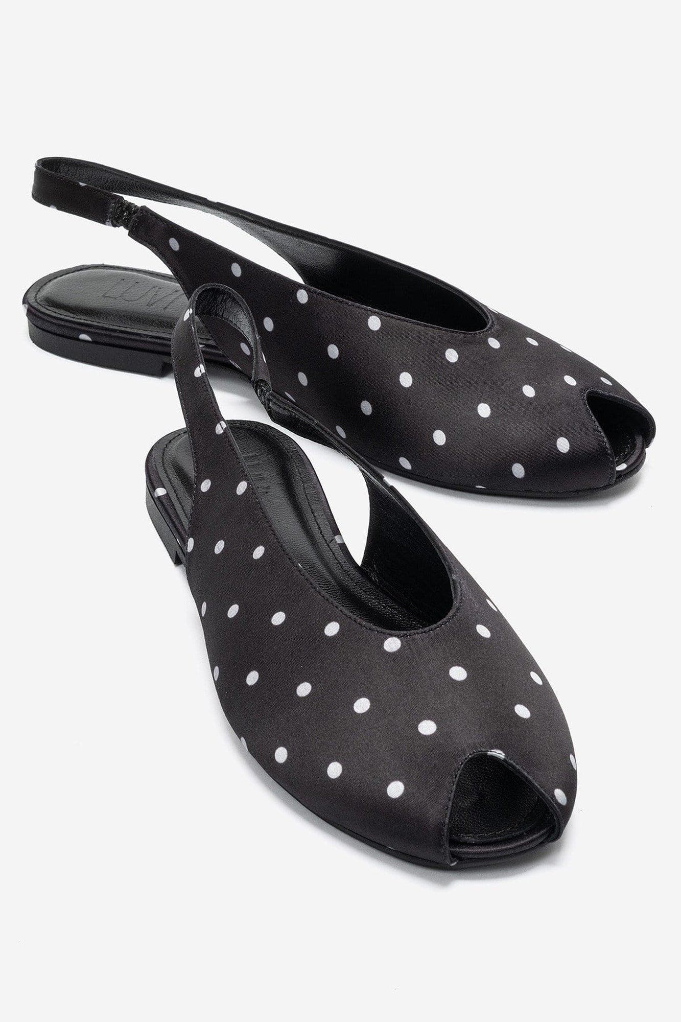Black Polka Dot
