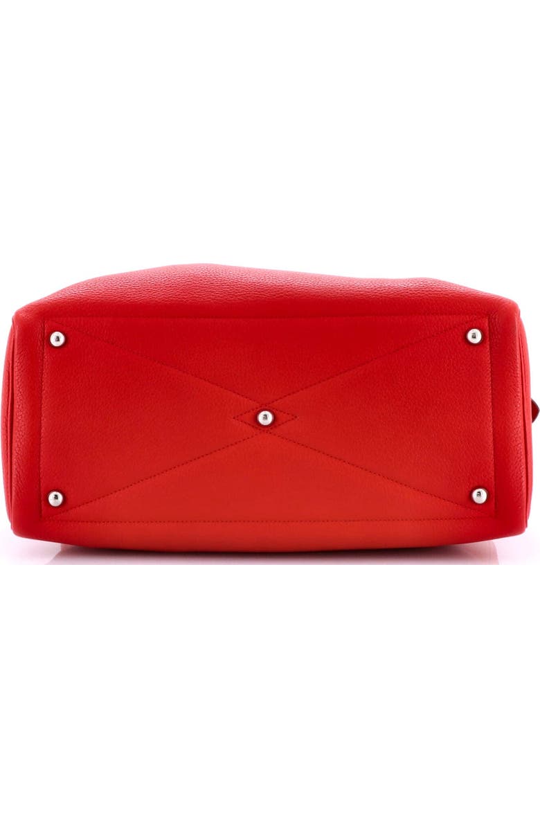 Pre-Owned Hermes Victoria II Bag Clemence 35, Alternate, color, Rouge Vif