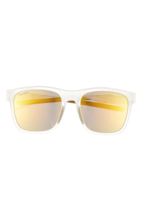 Sport 56mm Square Sunglasses