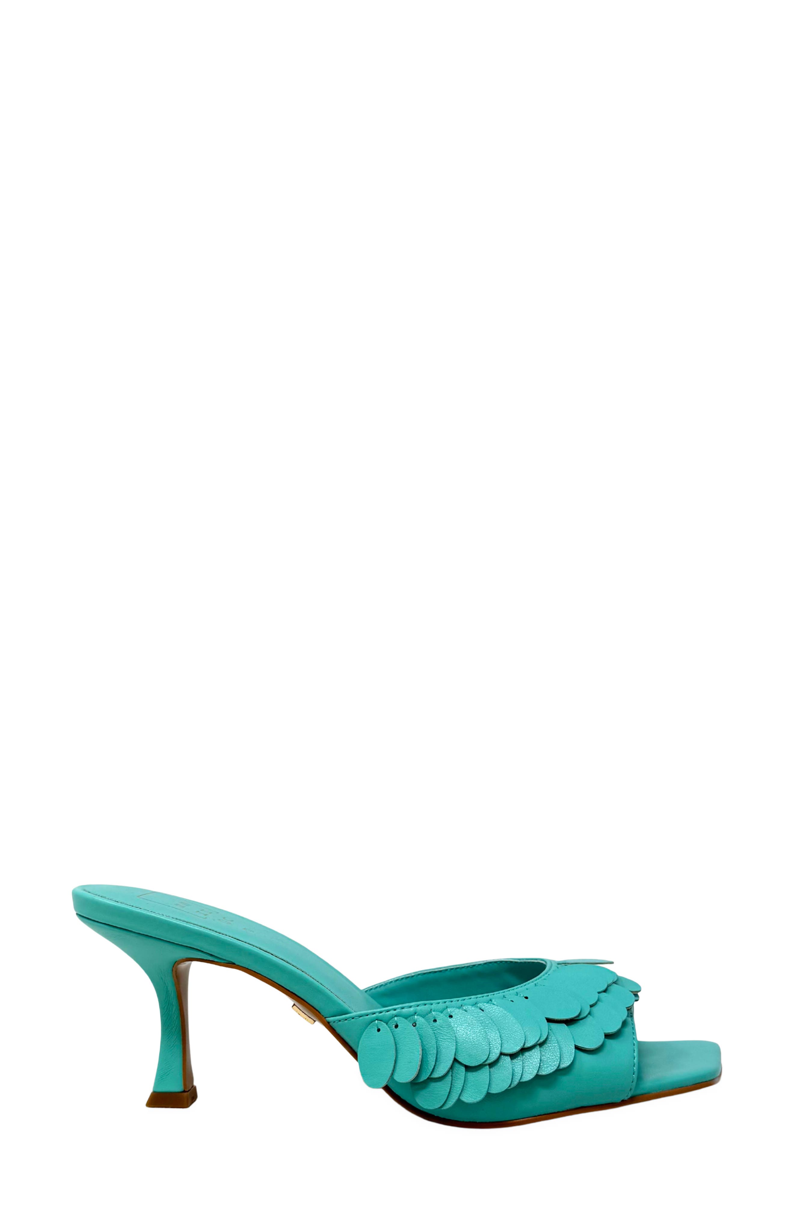 Grace Slide Sandal, Alternate, color, AQUA