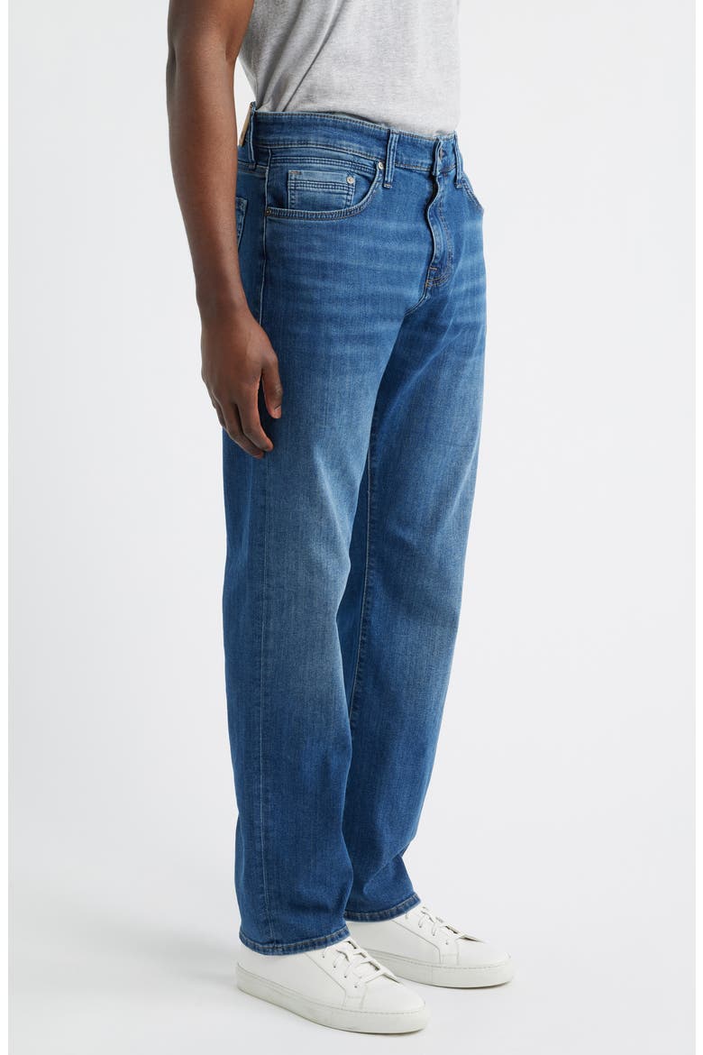 Matt Relaxed Straight Fit Jeans, Alternate, color, DEEP BRUSHED WILLIAMSBURG