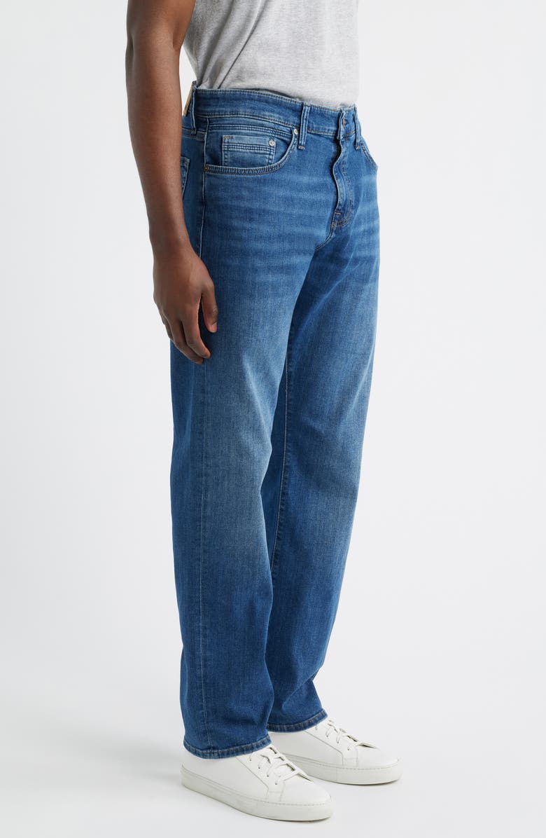 Mavi Jeans Matt Relaxed Straight Fit Jeans, Alternate, color, Deep Brushed Williamsburg