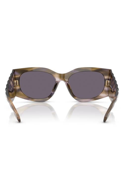 Tory Burch Kira 56mm Rectangular Sunglasses