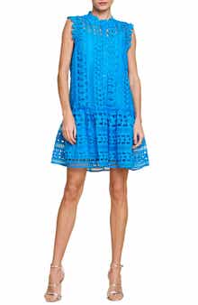 Cara Butterfly Lace Shift Dress