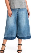 Standards & Practices Release Hem Denim Culottes