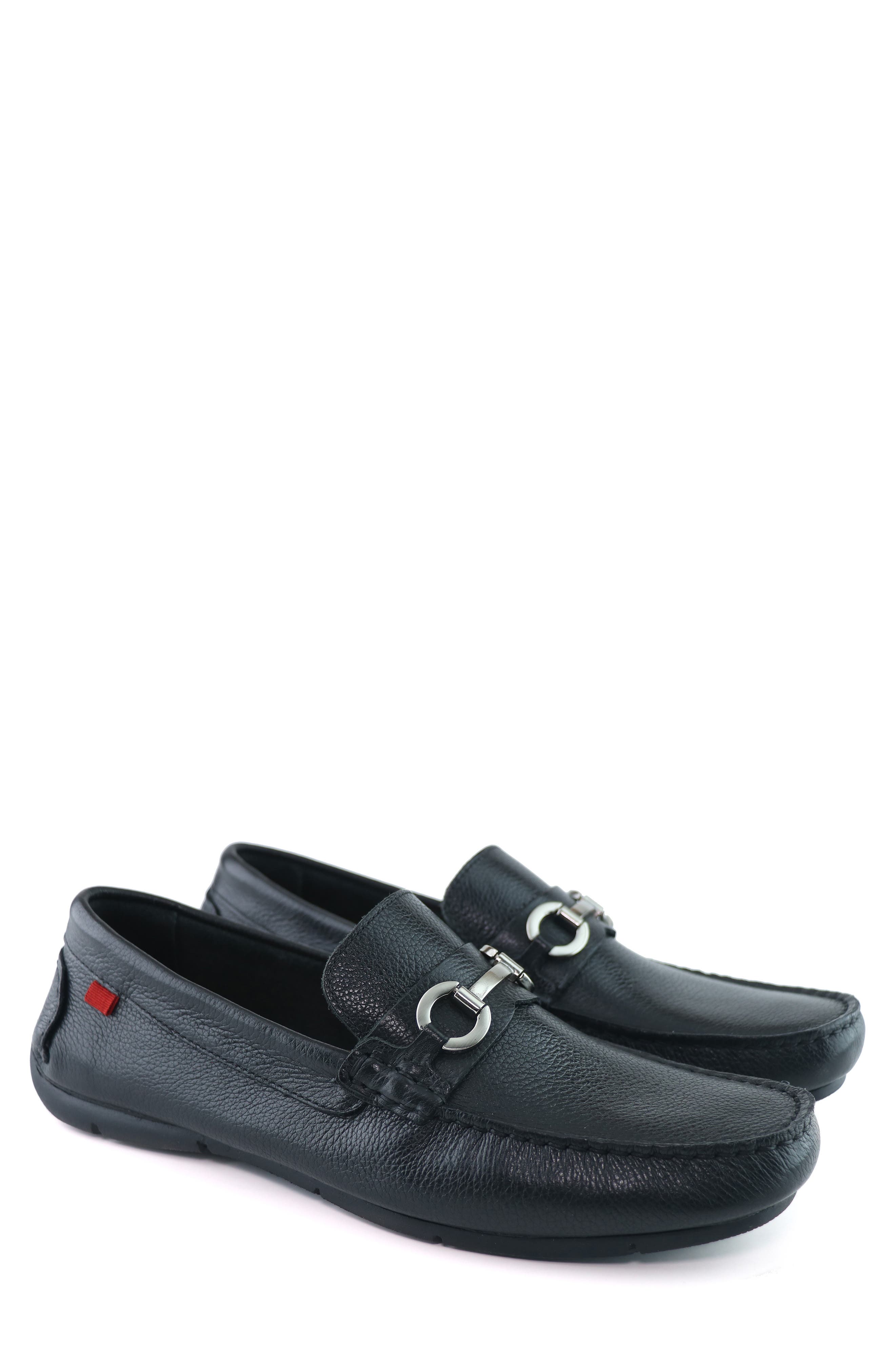 Marc Joseph New York Stafford Ave Leather Loafer, Alternate, color, Black Grainy