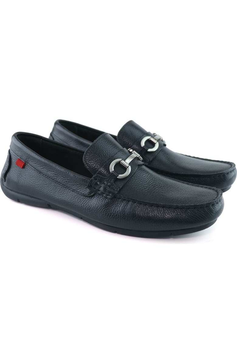 Marc Joseph New York Stafford Ave Leather Loafer, Alternate, color, Black Grainy