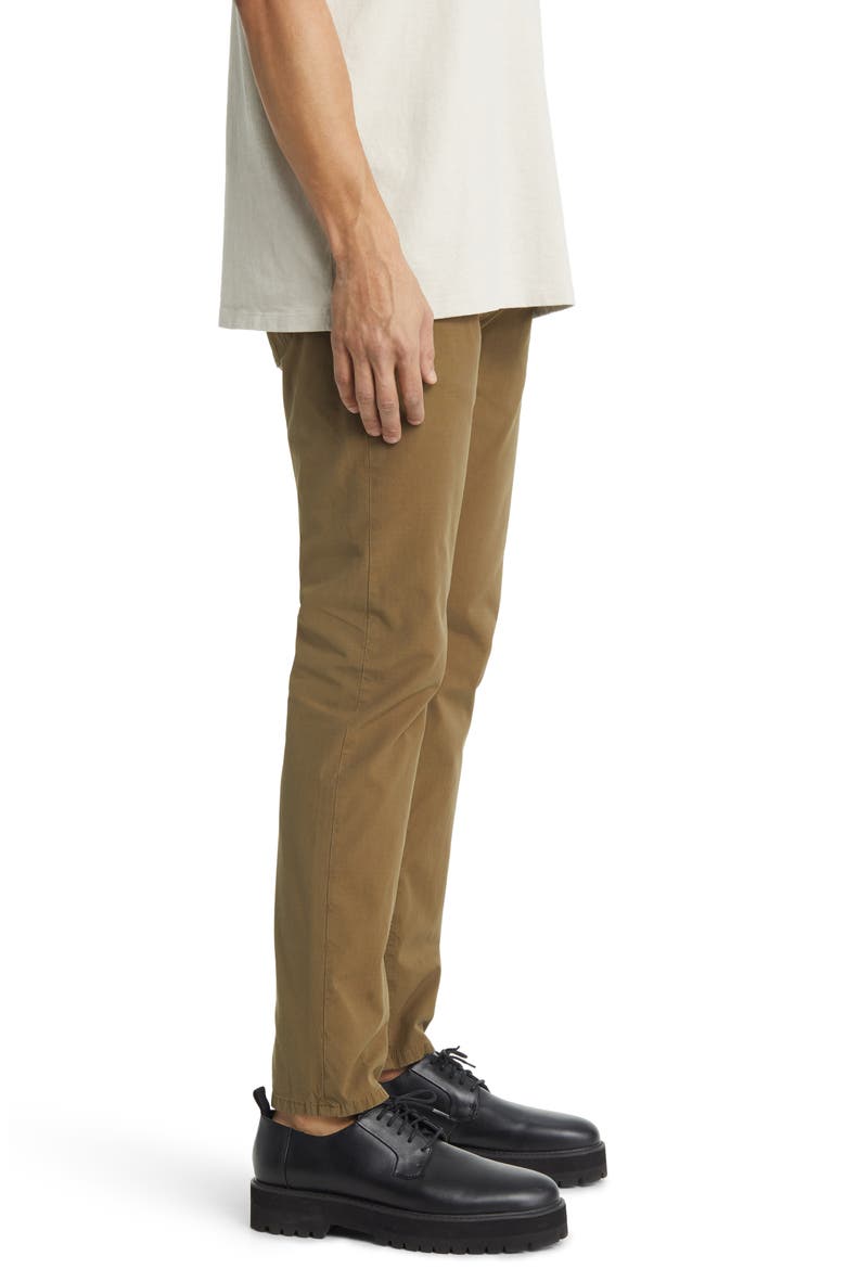 L'Homme Slim Fit Ripstop Stretch Cotton Pants, Alternate, color, GARAGE SURPLUS GREEN