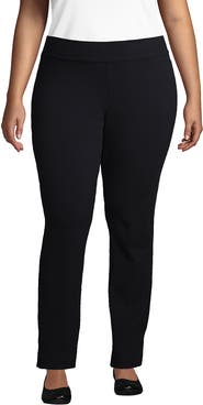 Lands' End Plus Size Starfish Mid Rise Slim Leg Pants